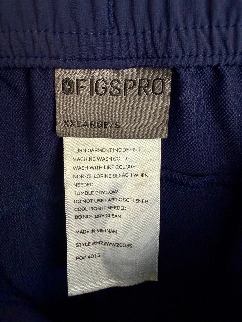 Figs Men’s FIGSPRO Tailored Trouser in Navy - XXL/SHORT